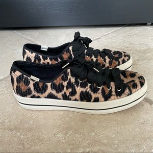 Keds x Kate Spade Triple Kick Leopard Sneaker